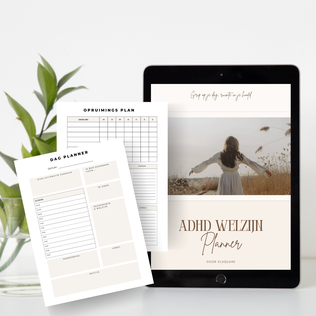 ADHD Welzijn Vrouwen | Planner