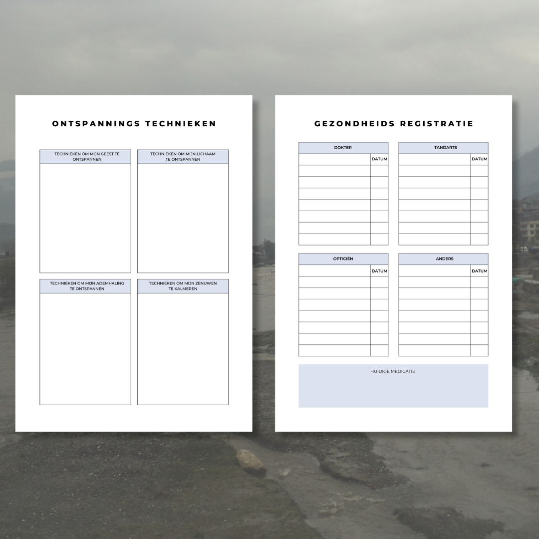 ADHD Welzijn Mannen | Planner