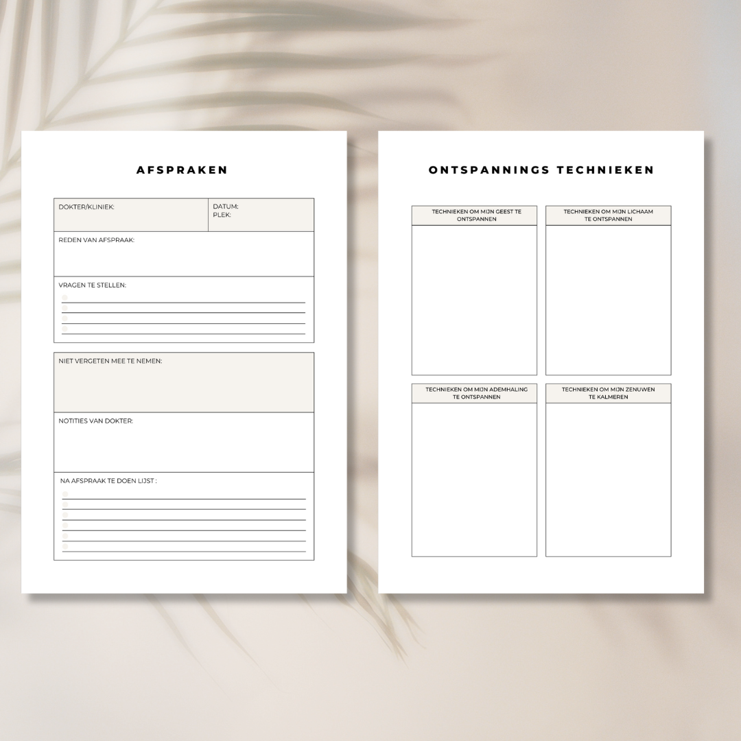 ADHD Welzijn Vrouwen | Planner