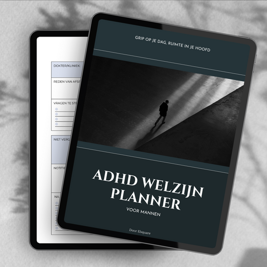 ADHD Welzijn Mannen | Planner