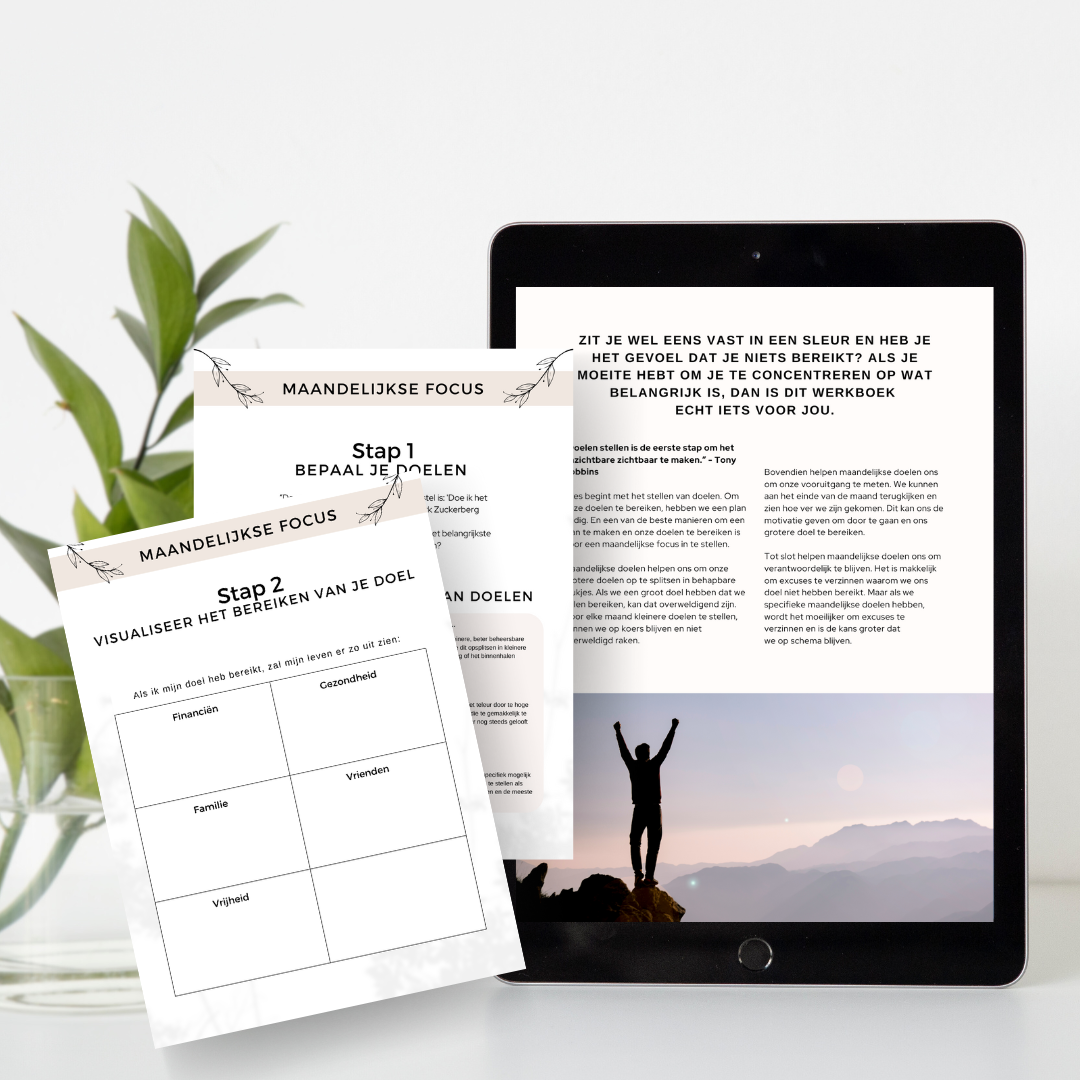 The Goal Getter | Werkboek