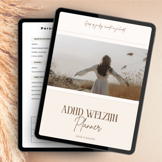 ADHD Welzijn Vrouwen | Planner